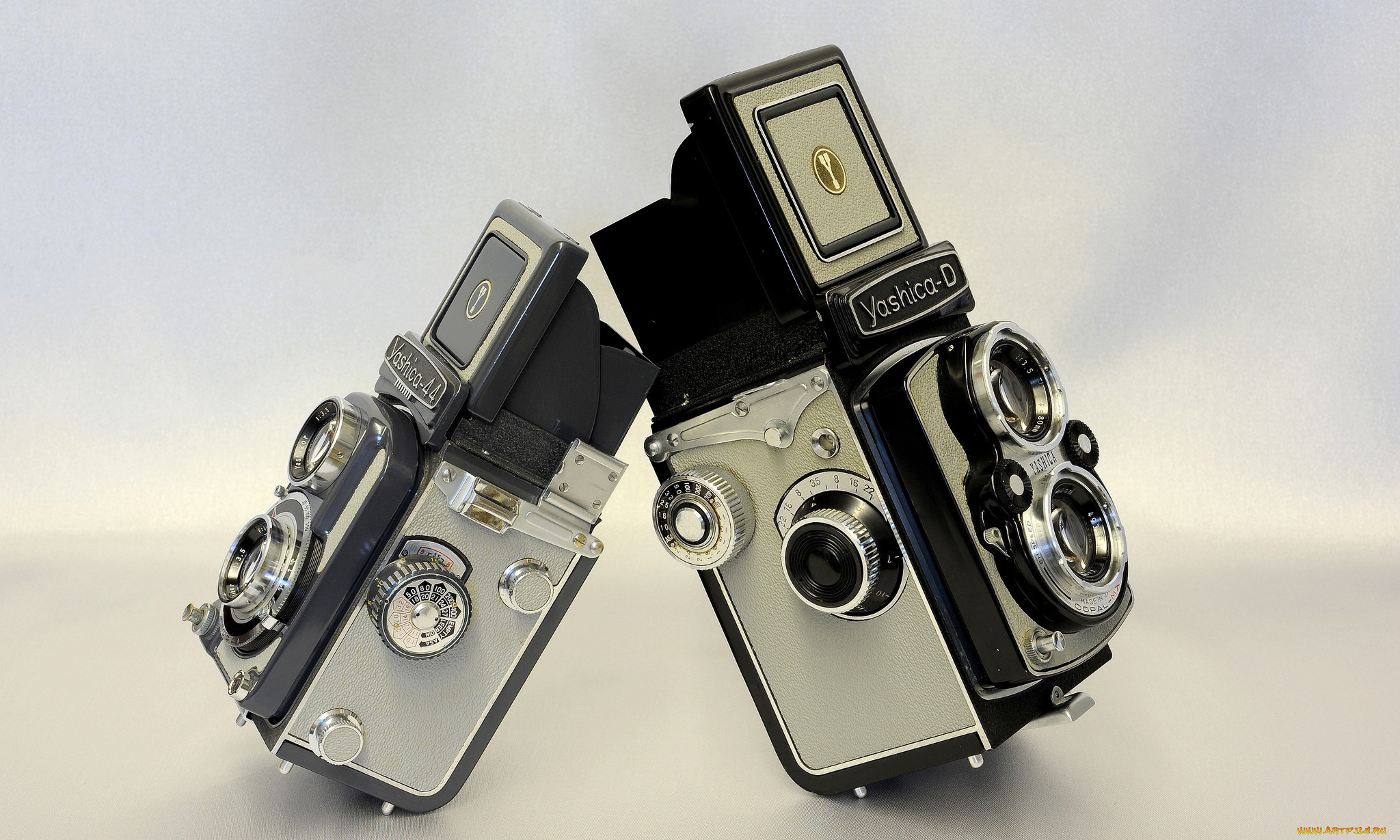 yashica-44-a et yashica-d, , - , 